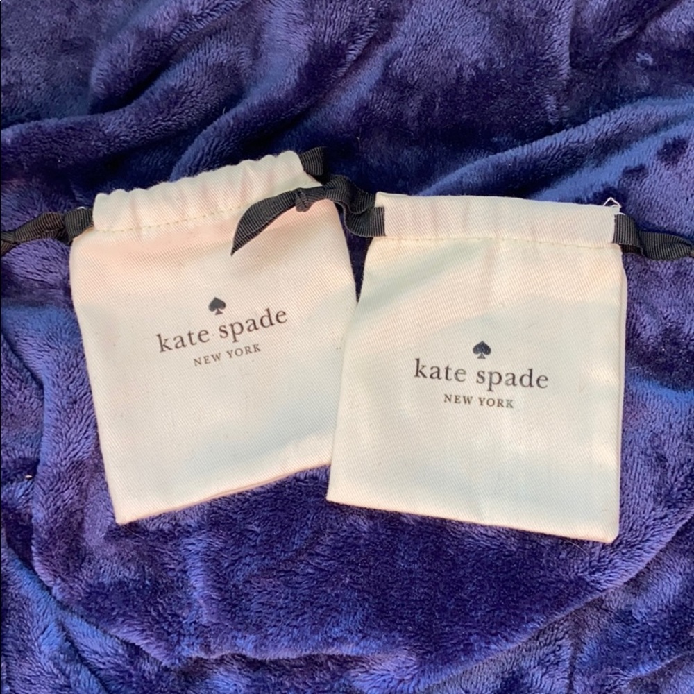 ♠️Kate Spade Jewelry Dust Bags (2 in set)